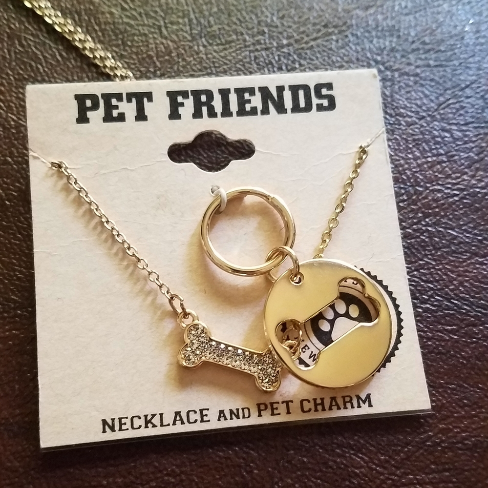 Pet Friends Necklace & Pet Charm